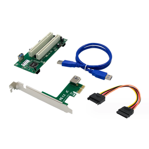 PCIE X1 to 2xPCI Slot Expansion Card <strong>PCI</strong> Slot Conversion Card - Product Image 1