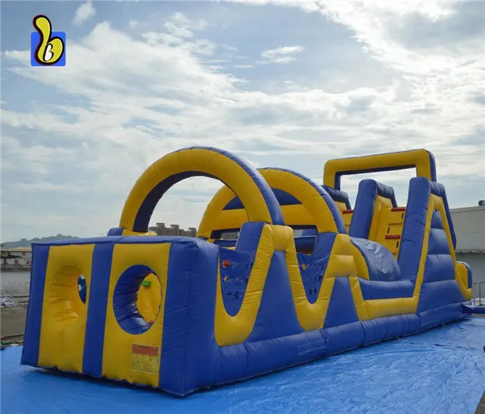 Hot Sale Giant Inflatable Challenge Obstacle Course for Kids and Adults