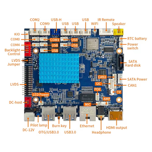 Segnaletica digitale pubblicità POS ROCKCHIP Quad-core 64-bit Cortex-A55 RK3568 braccio Android Ubunut Linux scheda madre con LVDS - Product Image 3