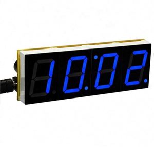 Originale IC Chip miglior fai da te LED orologio elettronico blu microcontrollore orologio digitale a tubo con in magazzino - Product Image 1