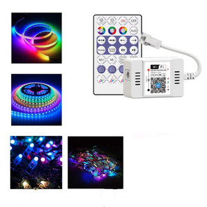 LED Pixel Light IR Remote Music Sync App Programmier barer Controller für WS2812B WS2811 SK6812 Adressierbare RGBIC Strip Rope Matrix - Product Image 2