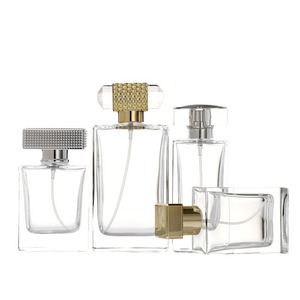 Hot Luxury Empty Glass Perfume Bottle Custom Wholesale logo Perfume Bottle 30ml 50ml <strong>100ml</strong> Perfume Bottle and <strong>Box</strong> - Product Image 1