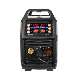 LED Screen Compact MIG TIG MMA <strong>3</strong> in <strong>1</strong> Multifunction Welding Machine MIG-250B CO2/MIX Gas/FLUX <strong>Welder</strong>