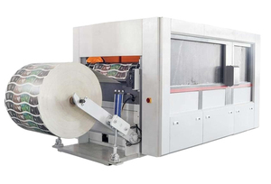 PY-950 <strong>Automatic</strong> Hydraulic <strong>Loading</strong> <strong>and</strong> <strong>Unloading</strong> Roll Die Cutting <strong>and</strong> Creasing Heavy Duty <strong>Machine</strong> - Product Image 4
