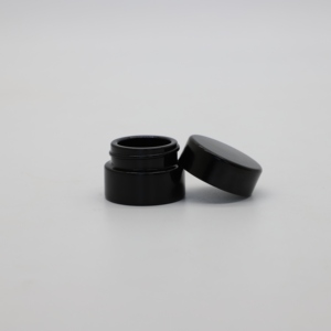 5ml 100ml Uv Black Dark Violet Round Glass <strong>Jar</strong> for Cosmetic Cream Bottle - Product Image 1