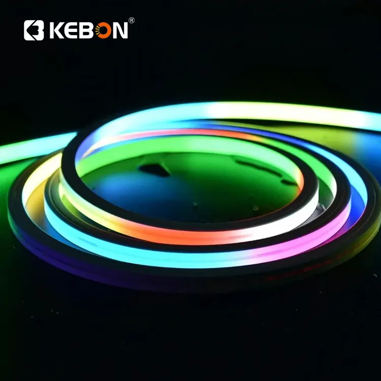 High Lumen Multi color Optional Silikon Wasserdicht Ip67 Flexible Soft Outdoor LED Lichtst reifen Neon