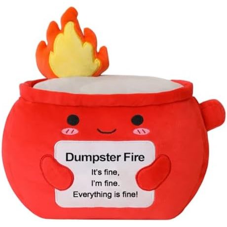 Red Dumpster Fire