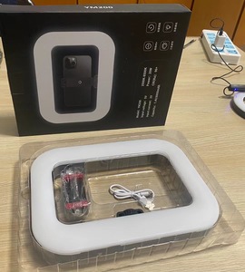 2025 nueva llegada Cámara relleno Smartphone videografía estudio portátil selfie anillo recargable Led luz Kit para videoconferencia - Product Image 6