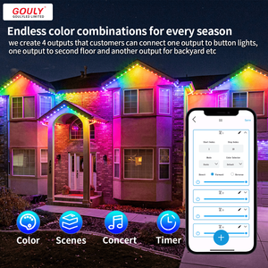 Gouly светодиодный контроллер света wifi bluetooth 2,4 ГГц rf Облачное приложение удаленный умный светодиодный контроллер - Product Image 4
