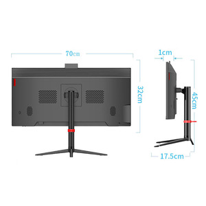 All In One Comput adora Full Ordinateur Core i7 16GB RAM-Set Computer Completo Gaming PC Gamer Desktop-Computer - Product Image 5