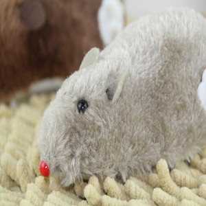 Funny Interactive Pet for Cat Toys Pet Dog for Cat Plush Funny Toy <strong>Mouse</strong> Animal Clockwork Spring Wind up <strong>Running</strong> <strong>Mouse</strong> - Product Image 5