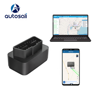 自动全球定位系统OBD II迷你跟踪器全球定位系统实时跟踪设备监控汽车云存储OBD 2全球定位系统跟踪器 - Product Image 1