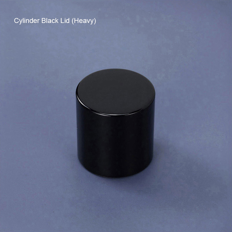 cilindro coperchio nero lucido (pesante)