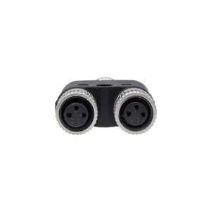 M8 3pin M8-4 1 <strong>split</strong> 2 Y-type adapter <strong>plug</strong> 1 male to 2 female splitter circular <strong>sensor</strong> connector
