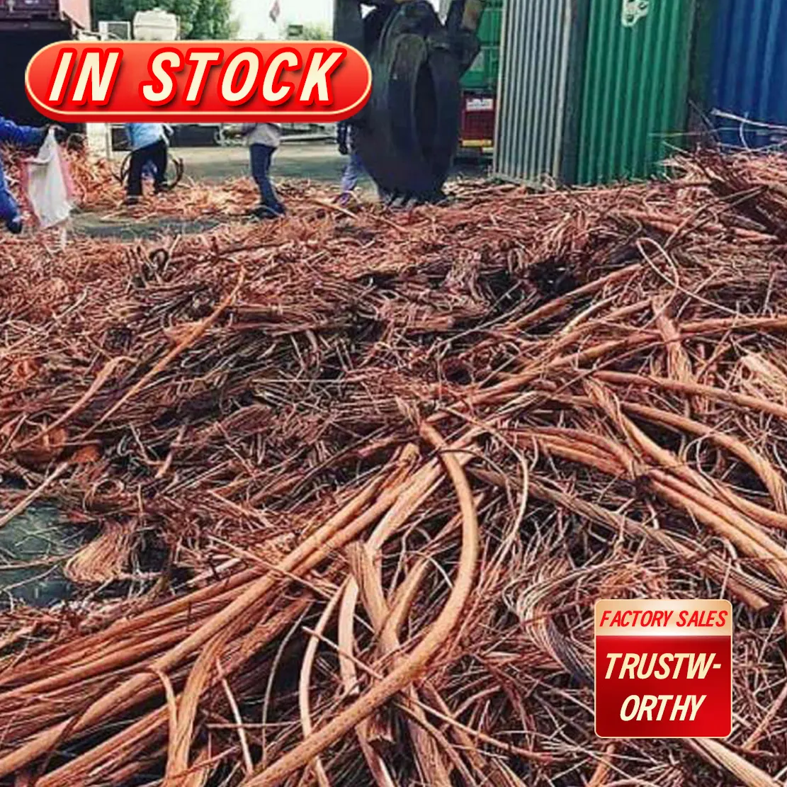 Precio bajo al por mayor de chatarra de alambre de cobre especial Venta caliente de fábrica directamente chatarra de alambre de cobre de pureza