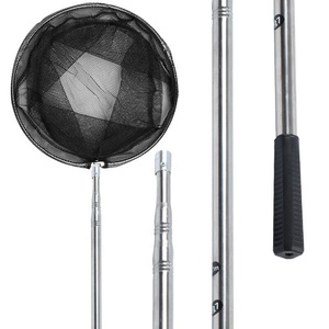 ตาข่ายจับปลาคาร์พขนาดใหญ่ปรับได้ยาว2.1ม. ทำจากสเตนเลสสตีลวัสดุแข็งตาข่ายจับปลาดุก - Product Image 2