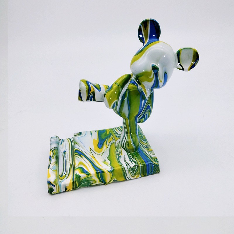 (Blue YellowWhite Pigment) Square Holder