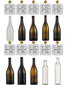 Tùy chỉnh 750ml Đen Champagne chai màu đen chai thủy tinh màu đen cho rượu vang - Product Image 3