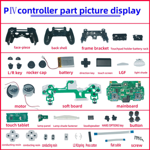 HiCyber P4 Wireless <strong>Bluetooth</strong> <strong>Controller</strong> Full Function for <strong>PS4</strong> with Light Bar Dual Motor Vibration Gyroscope Gamepad Controles