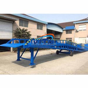 8Ton 12Ton Camión Almacén Hidráulico Móvil Contenedor Muelle Rampa de Carga Patio 11M Muelle Nivelador - Product Image 1