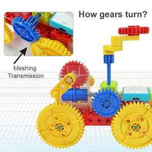 Stem <strong>Science</strong> Toy Logic Thinking Training 6 Axis Power Set Electronic <strong>Building</strong> <strong>Block</strong> for Kids - Product Image 4