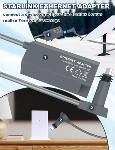 Starlink V2 adattatore Ethernet connessione Internet cablata RJ45 spina di rete Gen 2 adattatore di rete esterno attuato per cavi dati - Product Image 2