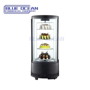 Drink Organizer for Fridge Display showcase Chiller Cake and Bakery <strong>Revolve</strong> Round Cake Display Refrigerators - Product Image 1