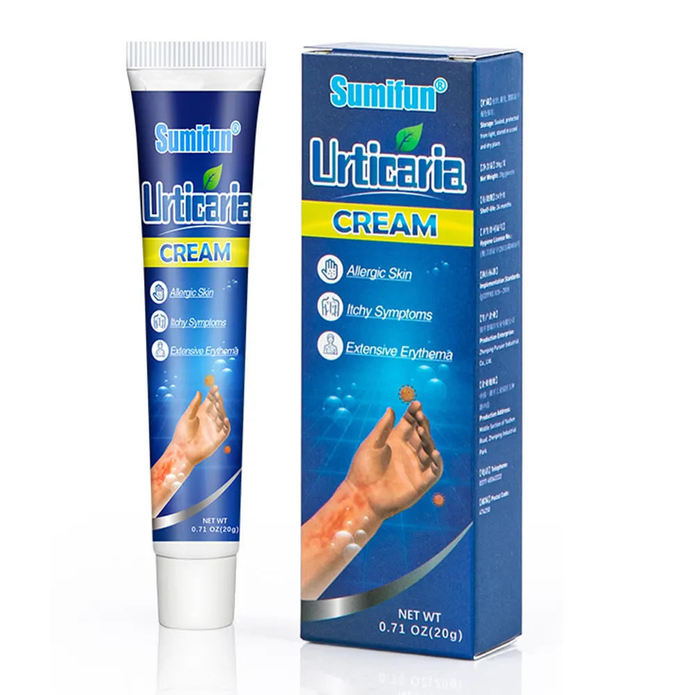 Urticária Skin Disease Treat Oil Eczema Dermatite Psoríase Anti-bacteriana Pomada Anti Coceira Médico Gesso Cuidados