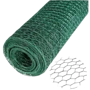 China Factory Price Verzinkter beschichteter Hühner draht Mesh Sechseckiger Draht Mesh Panel Zaun