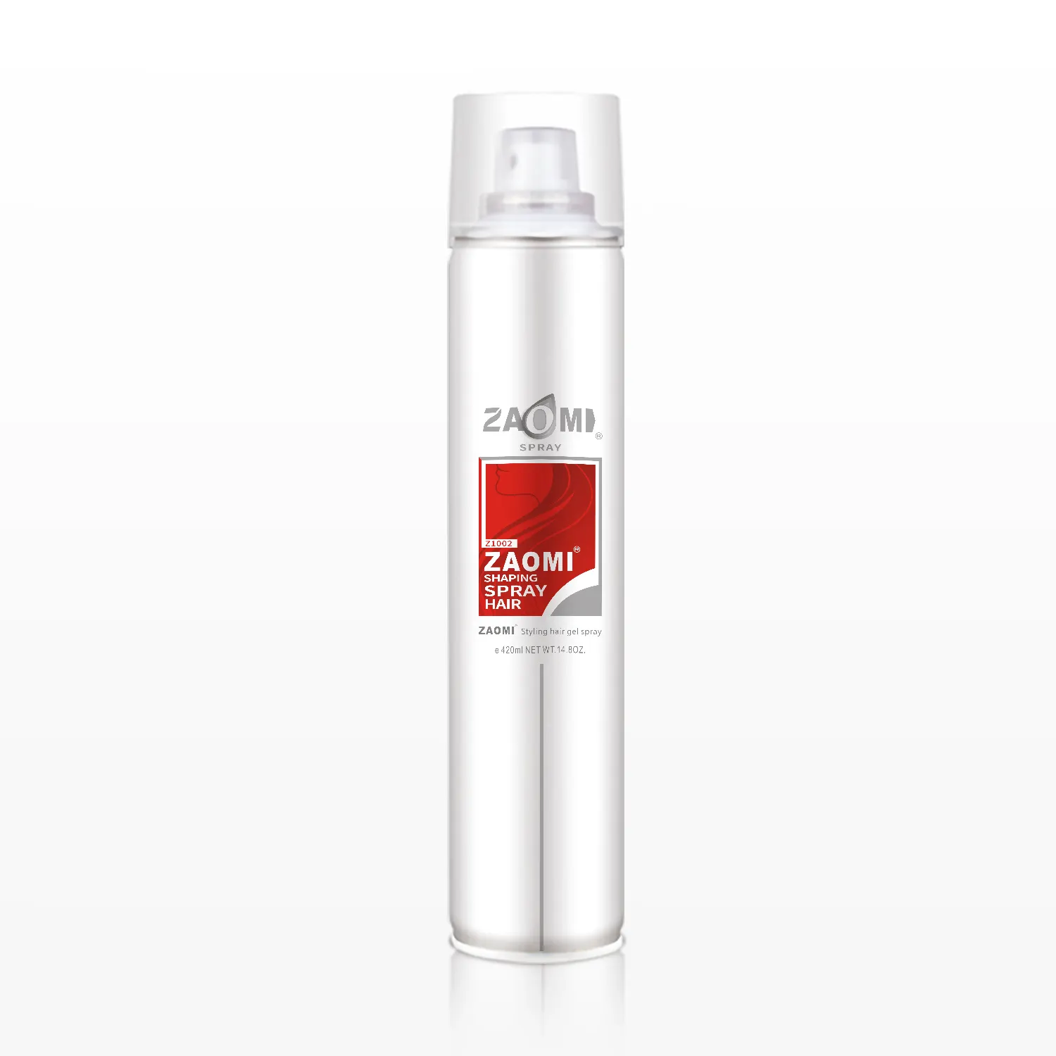 Aerosol de gel para el cabello moldeador de larga duración de etiqueta privada profesional Spray para el cabello de fijación fuerte para adultos