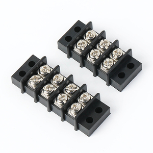 600V/30A 14.0mm đôi hàng thanh xe buýt rào cản khối thiết bị đầu cuối vít Loại kết nối sức mạnh công nghiệp sản phẩm - Product Image 5