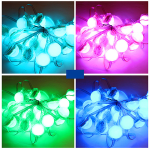 Led pixel modulo DC 12V 24V RGB WS2811 DMX-12mm 30mm 40mm 50mm IP68 Full Color Led luce della stringa di sorgente puntiforme - Product Image 4