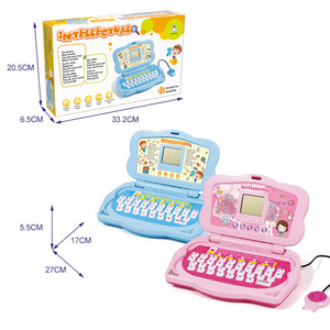 20 funzioni educativi giocattoli per computer portatili bambino macchina di apprendimento in lingua inglese computer interattivo con schermo LCD e mouse - Product Image 4