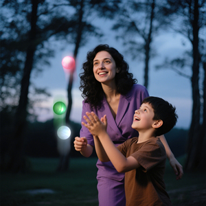 Biểu tượng tùy chỉnh 45mm cao su nảy bóng với đèn LED các nhà sản xuất ánh sáng lên bóng bị trả lại trong suốt nhấp nháy nảy bóng - Product Image 4