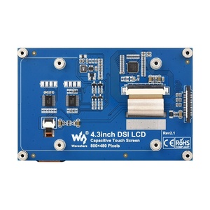 Raspberry Pi 4.3 "QLED Quantum Dot tecnologia integrato interfaccia DSI Touch Screen 800X480 - Product Image 3