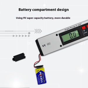 400mm công nghiệp cấp kỹ thuật số góc Cai Trị ngang sáng góc Đo chế biến gỗ thước đo - Product Image 6