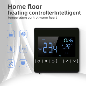 Controlador de temperatura inteligente Pantalla LED táctil Controlador de calefacción digital NTC para calefacción de piso - Product Image 2