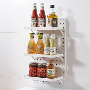 Multifunktion ales Peg board Kitchen Organizer Rack Mehr schicht iges Wandre gal in der Küche zur Aufbewahrung