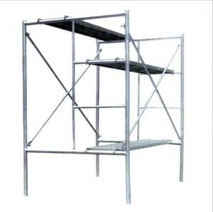 Plataforma de andamio móvil moderna para construcción de edificios 10m 12m 14m 18m Andamio de Marco en H de trabajo aéreo con características de luz - Product Image 3