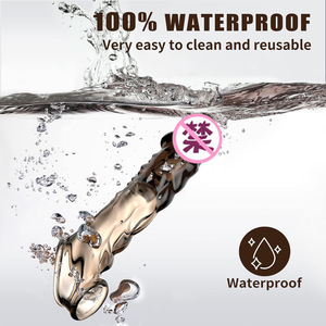 Penis Ärmel Verlängerung Dildo Vibrator Männlicher Hundvergrößerung sexy Dick wiederverwendbares TPE-Kondom erwachsene erotische Sexspielzeuge für Männer Frauen% - Product Image 2