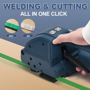 Wallepac 19Mm Carton Battery Strapping Banding Tool Battery <strong>Operated</strong> Powered <strong>Manual</strong> Strapping Tools for <strong>Pp</strong> Pet Plastic <strong>Strap</strong> - Product Image 2