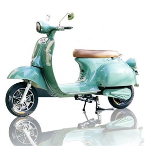 2025 <span class=keywords><strong>EEC</strong></span> 2 tekerlekler elektrikli Retro hareketlilik yetişkin Scooter pembe mavi siyah beyaz Vesp Scooter 1000W 1200W 1500W 1600W 2000W 60V