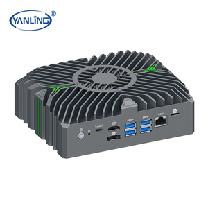 Neues Core Ultra 5/7 12. Mini-PC Lüfter loses Design DDR5 8x2,5G LAN Triple Display TPM 2.0 NPU Industrielles Motherboard Linux Win AU/US