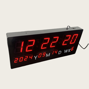 Display a Led a 7 segmenti da 0.4 pollici Display digitale orologio da parete a 2 cifre - Product Image 1