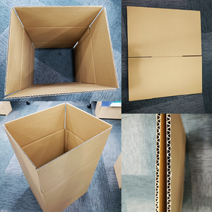 强力纸板运输箱批发瓦楞纸箱邮寄移动运输箱纸板纸箱 - Product Image 1