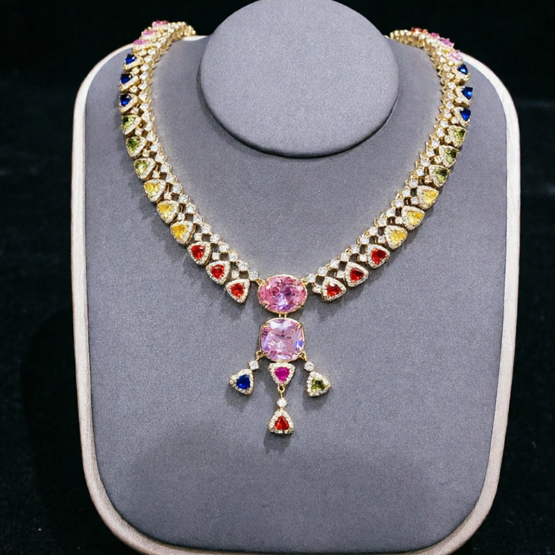 Collier coloré