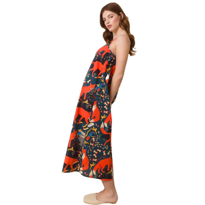 Custom Dames 2 Stuks Bedrukte Korte <span class=keywords><strong>Lounge</strong></span> Wear Sets Pj Set Satijnen Pyjama Dames Nachtkleding Loungewear Set Voor Dames - Product Image 2