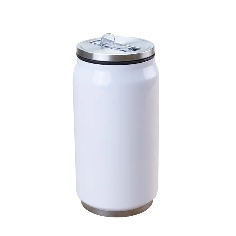 カスタマーロゴベストセール12オンス昇華ブランクステンレススチールダブルウォールコーラウォーターボトル350ml魔法瓶真空缶マグ