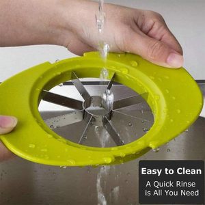 Çok fonksiyonlu manuel meyve ve sebze kesici 4 in 1 Mango kesici paslanmaz çelik mutfak için elma dilimleyici Dicer - Product Image 5