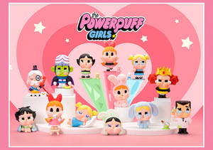 Popmart crybaby Powerpuff Girls กล่องพีวีซีตาบอดของเล่นสำหรับการตกแต่งแบบจำลองและของขวัญคอลเลกชัน crybaby สำหรับป๊อปมาร์ - Product Image 5